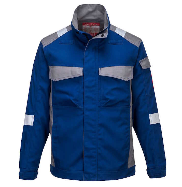 FR08 – Chaqueta bicolor Bizflame Ultra Azulina