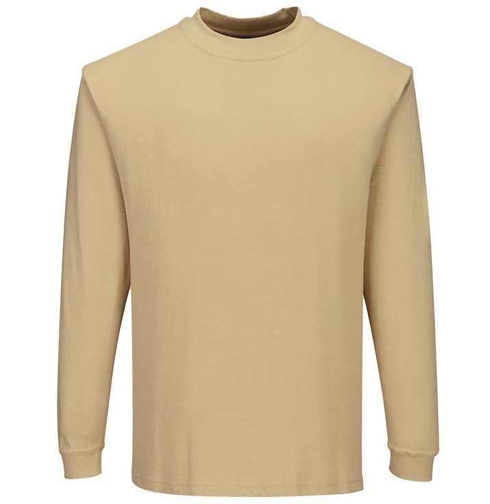 FR11 – Camiseta Modaflame, resistente a la llama y antiestática Canela