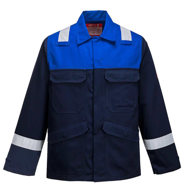 FR55 – Chaqueta Bizflame Plus Azulina