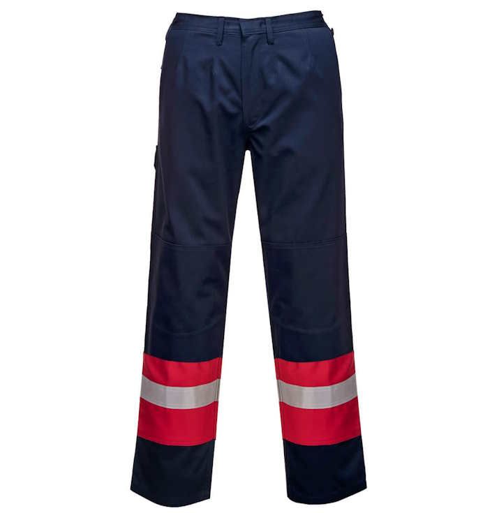 FR56 – Pantalón Bizflame Plus Marino/Rojo