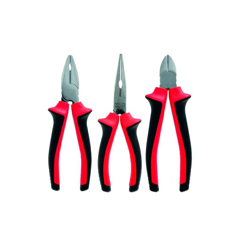 ALICATES AISLADOS 1.000V VDE PACK (x3)